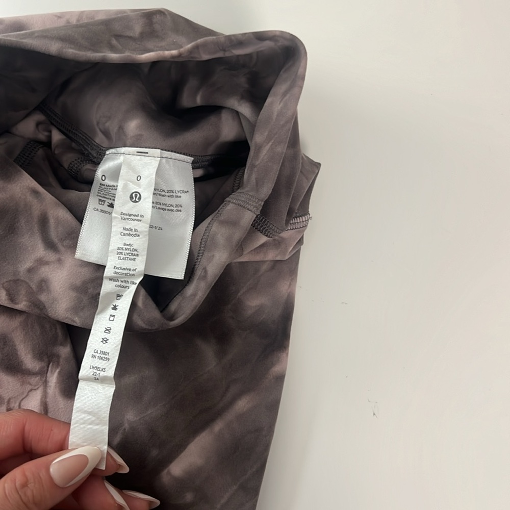 Lululemon Align Leggings 25’ Diamond Dye Mink Bery Lunar Rock Shadow Grey